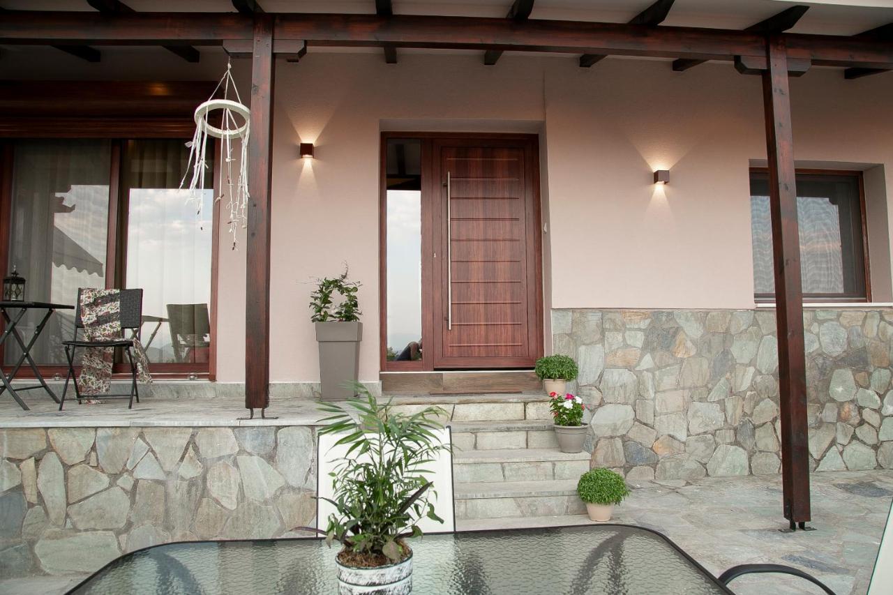 Under The Rocks Meteora Panoramic View Villa 卡兰巴卡 外观 照片