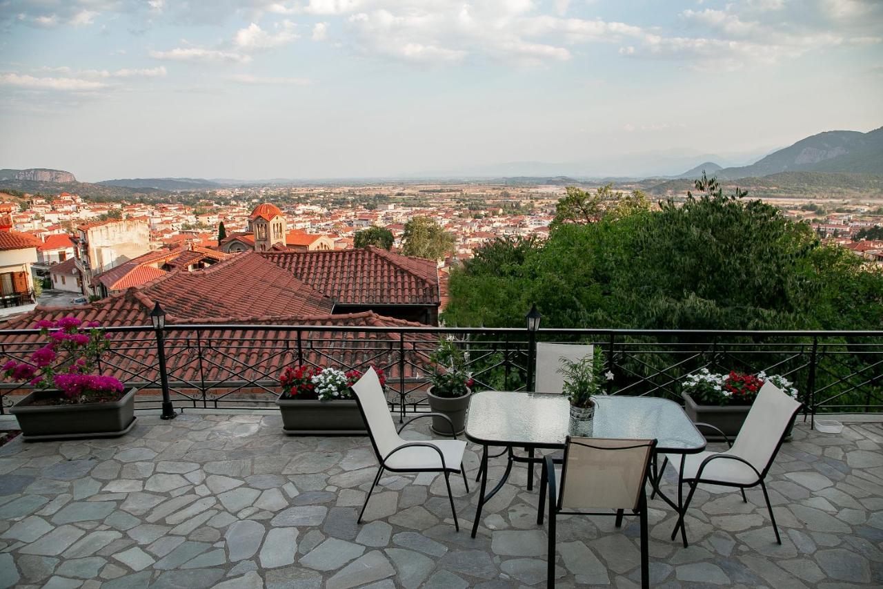 Under The Rocks Meteora Panoramic View Villa 卡兰巴卡 外观 照片